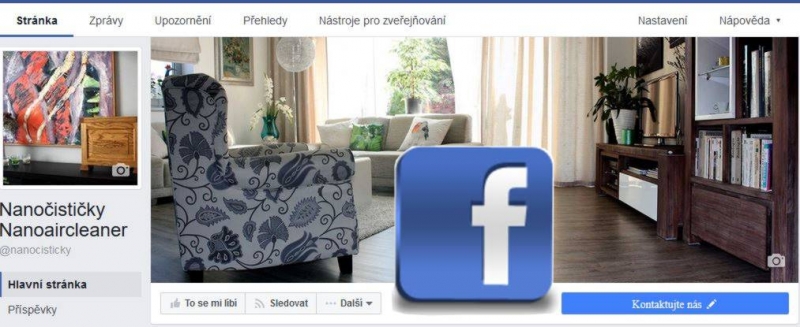 Nanočističky vzduchu Facebook